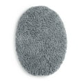 thumbnail interactive-video image 1 of Mainstays Basic Polyester Toilet Lid Cover, Grey, 19" x 22", 1 of 10