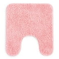 thumbnail image 1 of Mainstays Basic Polyester Contour Bath Rug, Pink, 20" x 22", 1 of 9