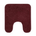 thumbnail interactive-video image 1 of Mainstays Basic Polyester Contour Bath Rug, Red, 20" x 22", 1 of 8