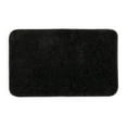 thumbnail image 1 of Mainstays Basic Polyester Bath Rug, Black, 20" x 32", 1 of 9