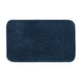 thumbnail interactive-video image 1 of Mainstays Basic Polyester Bath Rug, Navy, 20" x 32", 1 of 8