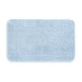 thumbnail image 1 of Mainstays Basic Polyester Bath Rug, Blue Shell, 20" x 32", 1 of 9