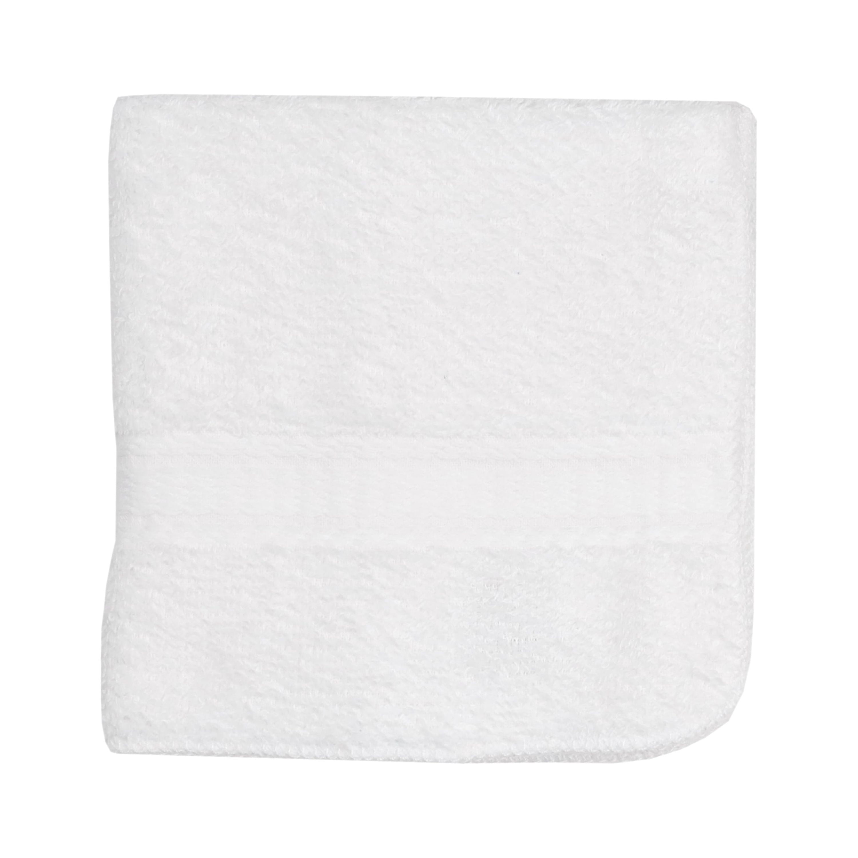 Mainstays Basic Solid Washcloth, White 