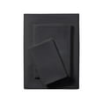 thumbnail interactive-video image 1 of Mainstays Basic Value Microfiber Bed Sheet Set, Rich Black, Twin, 3 Piece, 1 of 11