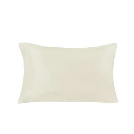 Mainstays Basic Value Microfiber Pillowcase, Fresh Ivory, Standard, 1 Piece