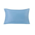thumbnail image 1 of Mainstays Basic Value Microfiber Pillowcase, Light Blue, Standard, 1 Piece, 1 of 6