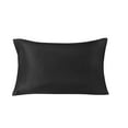 thumbnail image 1 of Mainstays Basic Value Microfiber Pillowcase, Standard, Black, 1 Piece, 1 of 5