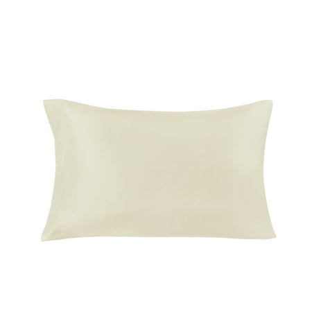 Mainstays Basic Value Microfiber Pillowcase, Standard, Fresh Ivory, 1 Piece