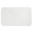 Mainstays Basic Polyester Skid Resistant 24" x 40" Bath Rug, White ...