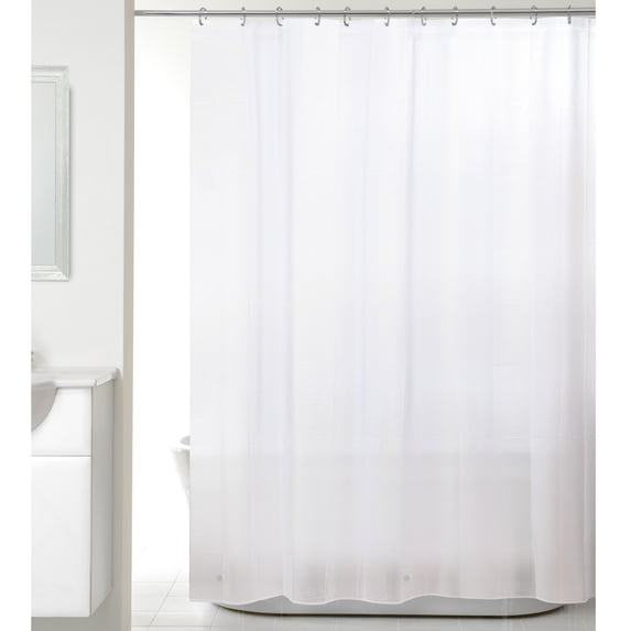 Mainstays Basic White Shower Liner, 1 Each