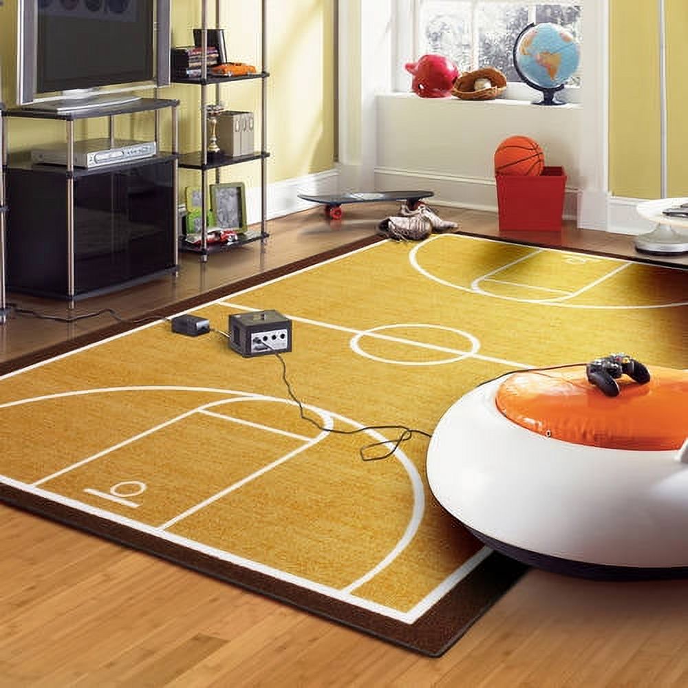 Mainstays Basketball Court Area Rug