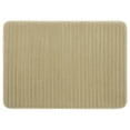 thumbnail image 1 of Mainstays Bath Rug Quick Dry Memory Foam, Papyrus Beige, 17" x 24", 1 of 6