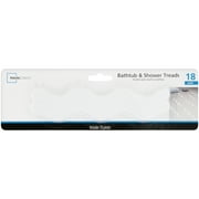 Mainstays 18-Piece, 3.25" x 10.25" x 2.50" pack Wavy Non-Slip Bath Appliques