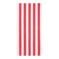 thumbnail image 1 of Mainstays Cabana Red Beach Towel, 58" x 28", Red, 1 of 6