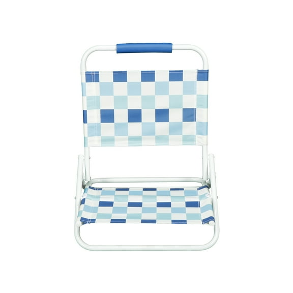 Mainstays Beach Sand Chair, Checkered