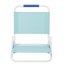 Mainstays Beach Sand Chair, Teal, New