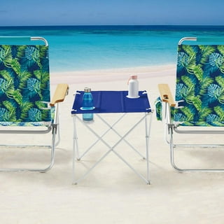 Plastic beach table discount