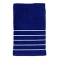 thumbnail image 1 of Mainstays Beach Towel, Royal Blue Multi-Stripe, 1 of 5