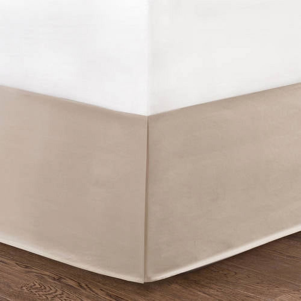 Mainstays Bed Skirt Collection, Beige
