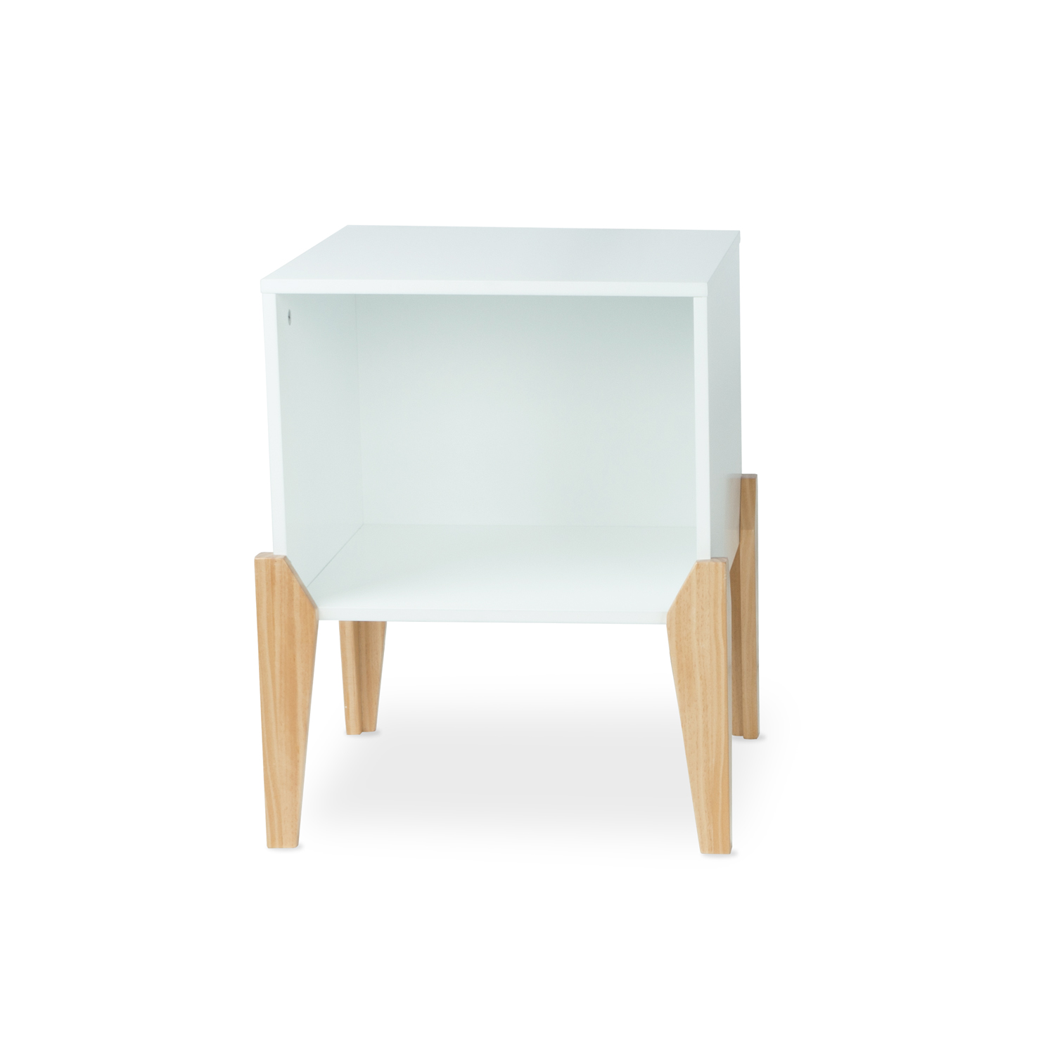 Mainstays Bedroom Nightstand, Open Wood End Table in Multiple Colors