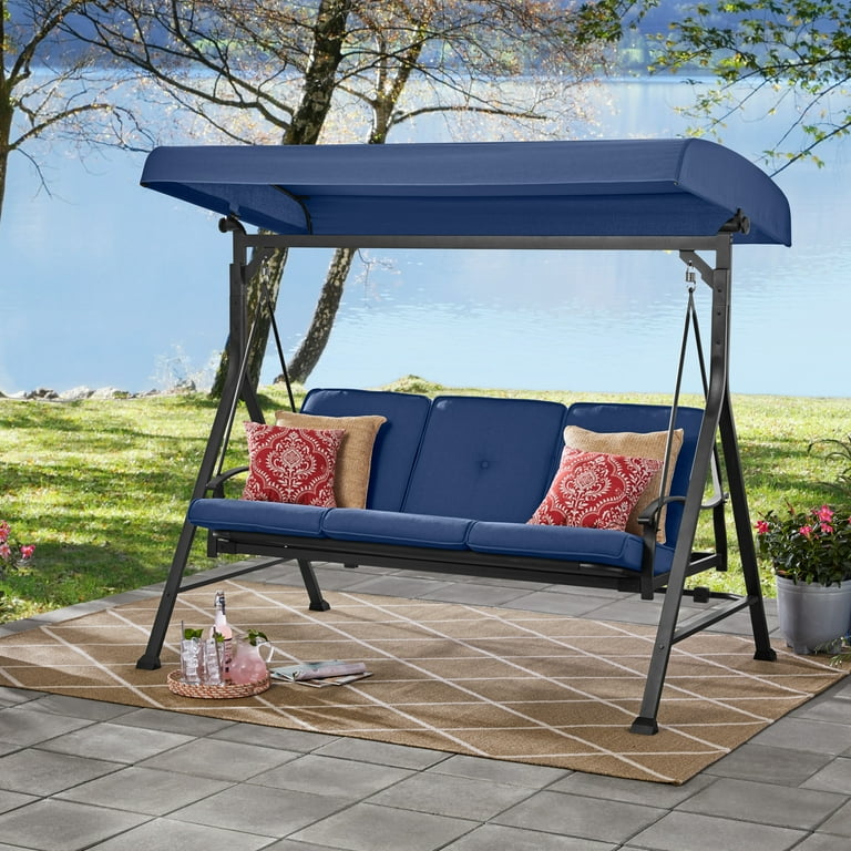 Mainstays Belden Park Person Freestanding Daybed Outdoor Steel