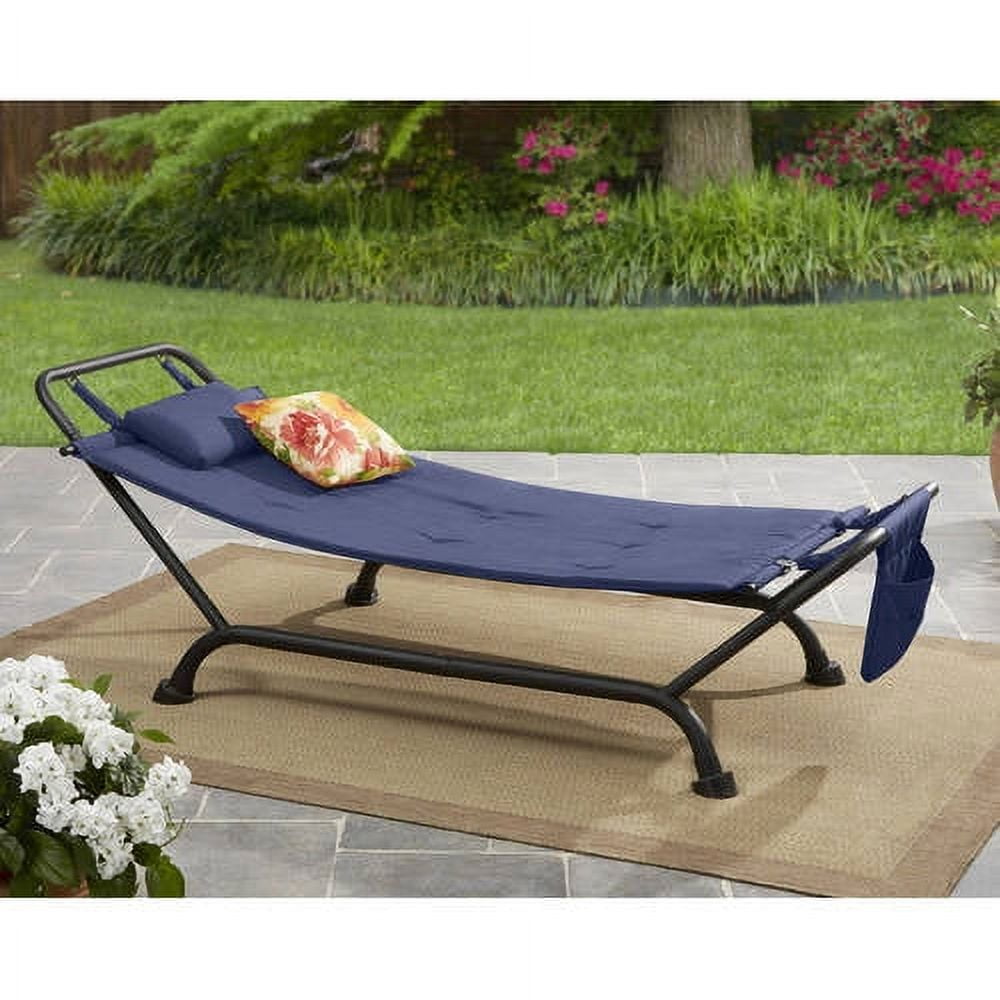 Mainstays Belden Park Hammock with Stand for Outdoor Patio and Deck ...