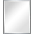 thumbnail image 1 of Mainstays Beveled Modern Rectangular Wall Mirror, 23x29, Black, 1 of 7