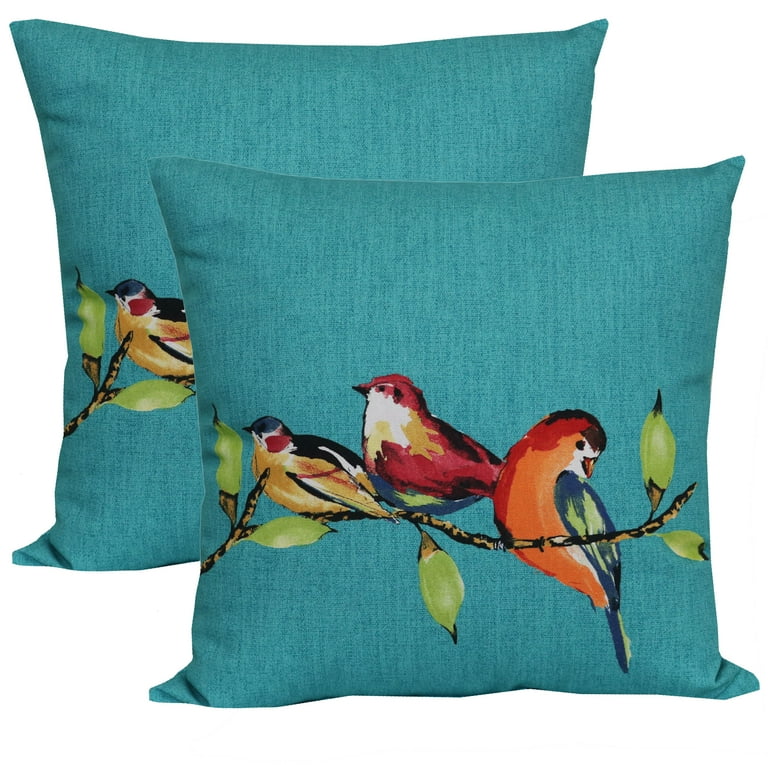 Turquoise throw pillows hot sale walmart