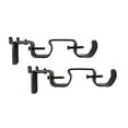 thumbnail image 1 of Mainstays Black Double Rod Converter Brackets (2 Count), 1 of 6