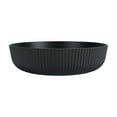 thumbnail interactive-video image 1 of Mainstays - Black Eco-Friendly Recycled Plastic Dinner Bowl, 43-Ounce, 1 of 8