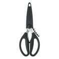 thumbnail image 1 of Mainstays Black Handle Stainless Steel Multi-Purpose Kitchen Shears with Black Grip 1 Each, 1 of 10