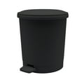 thumbnail image 1 of Mainstays Black Plastic Indoor Waste Can, 1 of 5