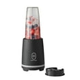 thumbnail interactive-video image 1 of Mainstays Black Single-Serve Blender with 1 Travel Lid, 16 oz, New, 1 of 13