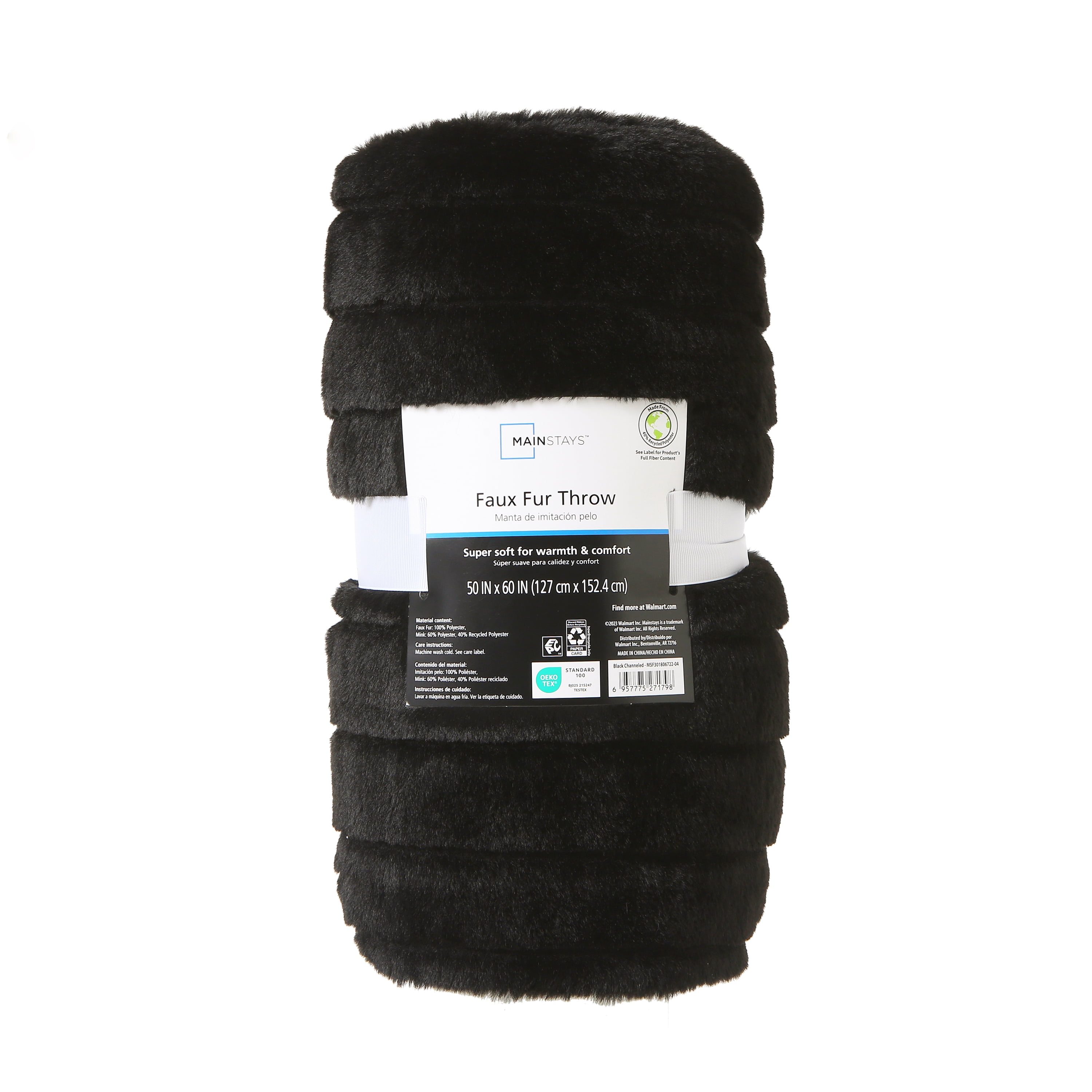 Black throw blanket walmart new arrivals