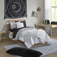 thumbnail image 1 of Mainstays Black and White 11 Piece Bed in a Bag Comforter Set with Sheets, Twin/Twin XL, 1 of 11