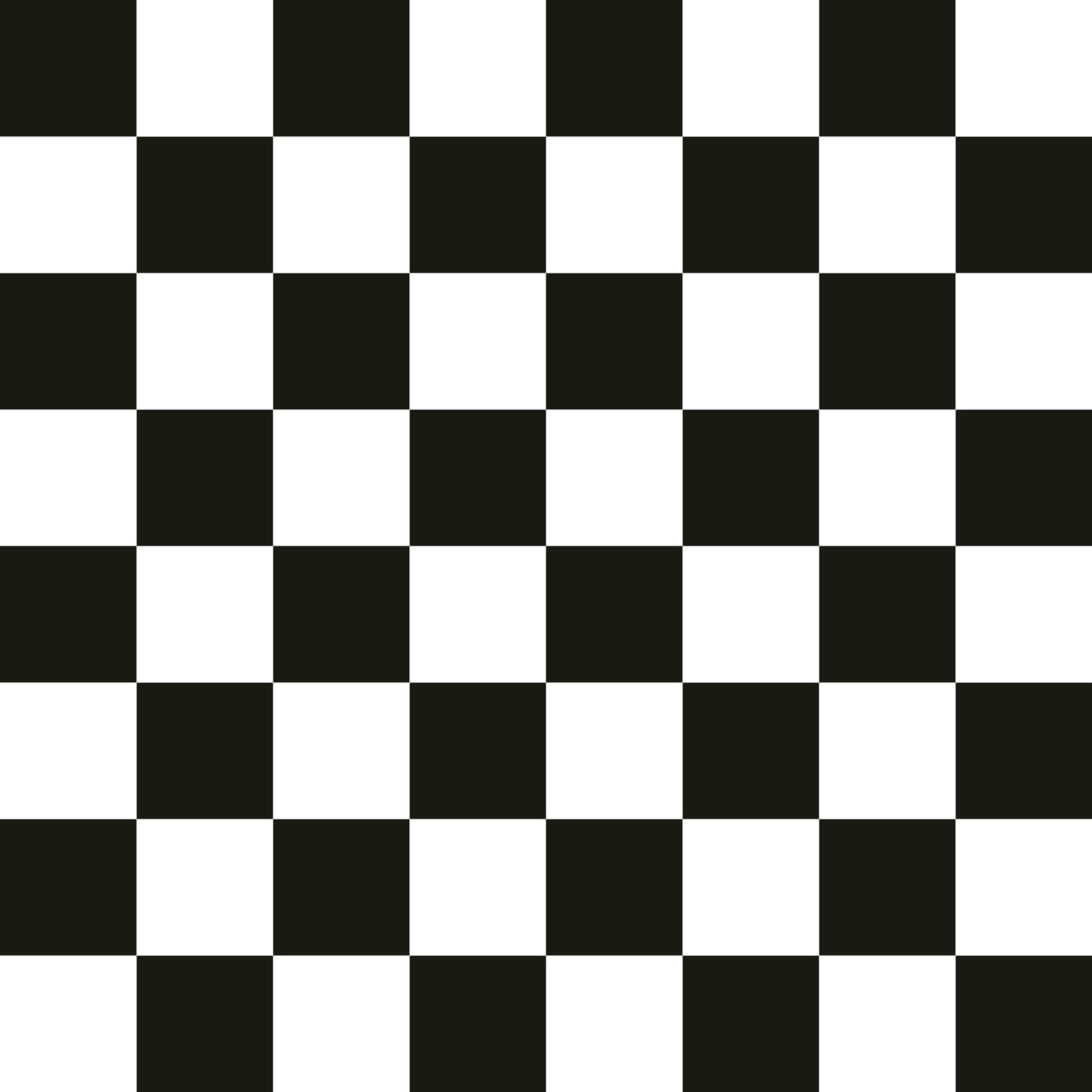 Mainstays Black and White Checkerboard Peel and Stick Wallpaper 30.75 Sq. ft