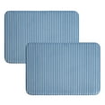 thumbnail image 1 of Mainstays Blue 2-Piece Performance Foam 20"x 32" Bath Rug Set, 1 of 10