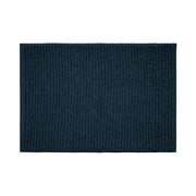 Mainstays Basic Chenille Noodle Bath Rug, Blue Cove, 17 x 24 in, 1 Piece