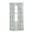 thumbnail image 1 of Mainstays Blue Floral 100% Cotton Indoor Sheer Rod Pocket Single Curtain Panel , Light Blue , 50" x 95", 1 of 6
