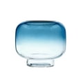 thumbnail image 1 of Mainstays 6.5" Blue Ombre Glass Hurricane Home Pillar Candle Holder Medium, 1 of 9