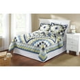 thumbnail image 1 of Mainstays Blue Patchwork Quilt, 1 of 2