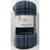 Mainstays-Blue-Plaid-Plush-Throw-Blanket