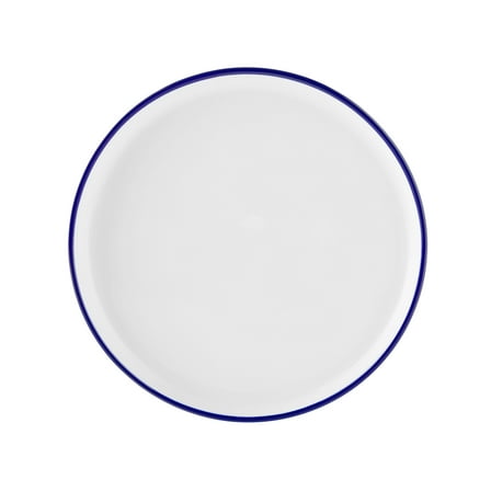Mainstays Blue Rim Stoneware Salad Plate