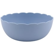 Mainstays - Blue Round Plastic Bowl, Scalloped, 38-Ounce