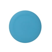 Mainstays - Blue Round Plastic Plate, Ribbed, 10.5 inch