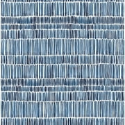 Mainstays Blue Sketched Lines, Peel and Stick Wallpaper 13.35 Sq. Ft.