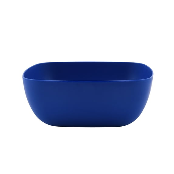 Mainstays - Blue Square Plastic Bowl, 45-Ounce