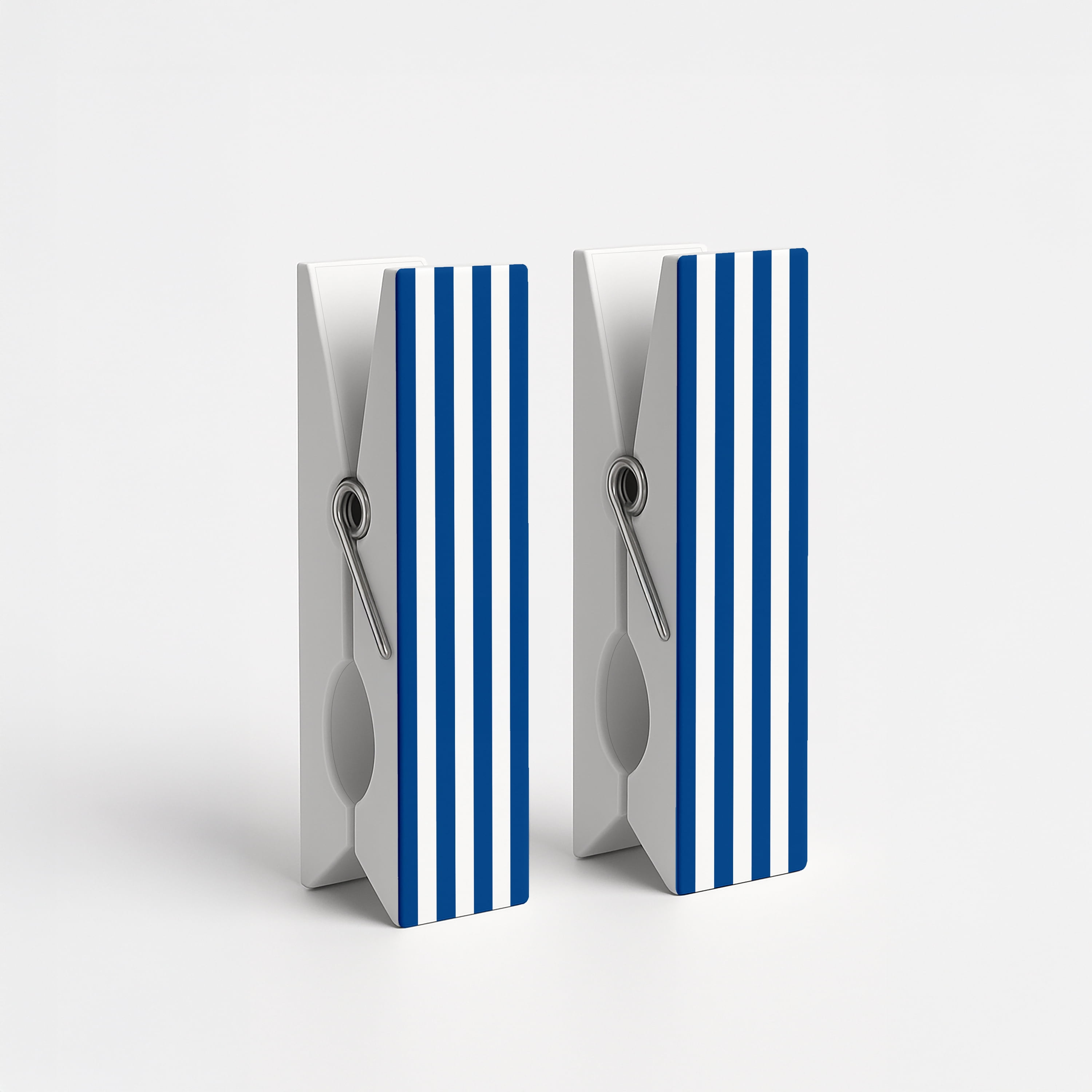 Mainstays Blue Stripe Beach Towel Clips