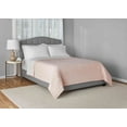 thumbnail image 1 of Mainstays Full/Queen Quilt - Blush Pink Matelasse, Cotton-Rich, Reversible Bedding, 1 of 7
