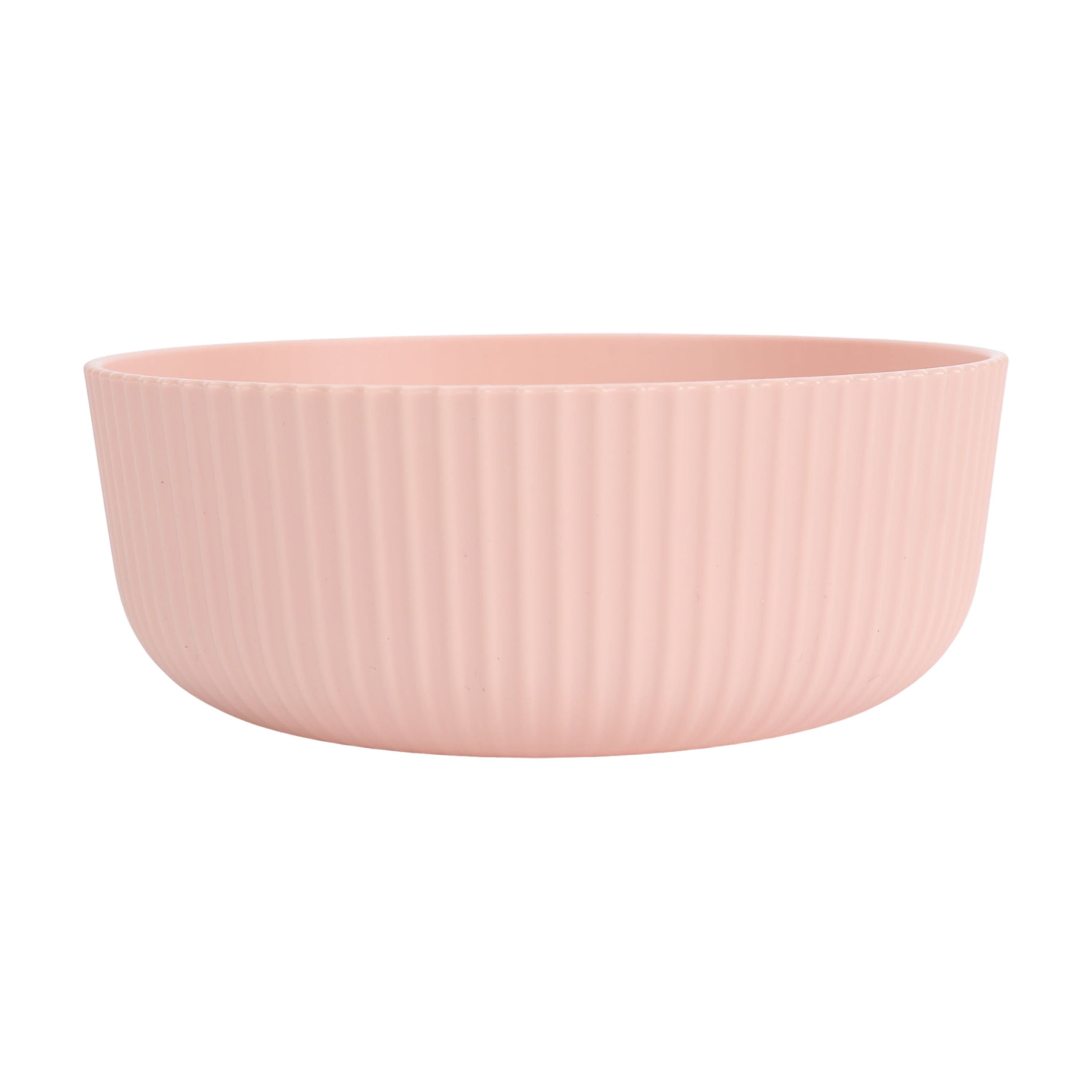Mainstays - Blush Pink Eco-Friendly Recycled Plastic Cereal Bowl, 38-Ounce